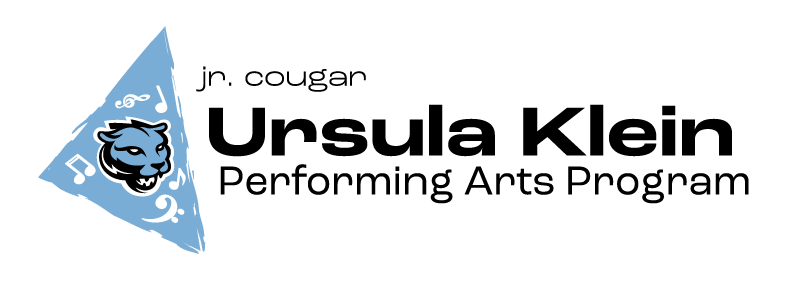 Ursula Klein Jr Cougar Performing Arts Program Logo