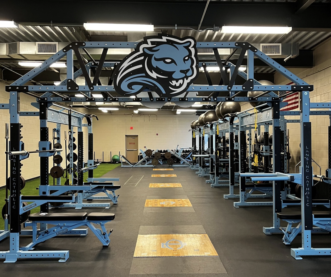 Newly renovated Cougar Athletic Performance Center. 
