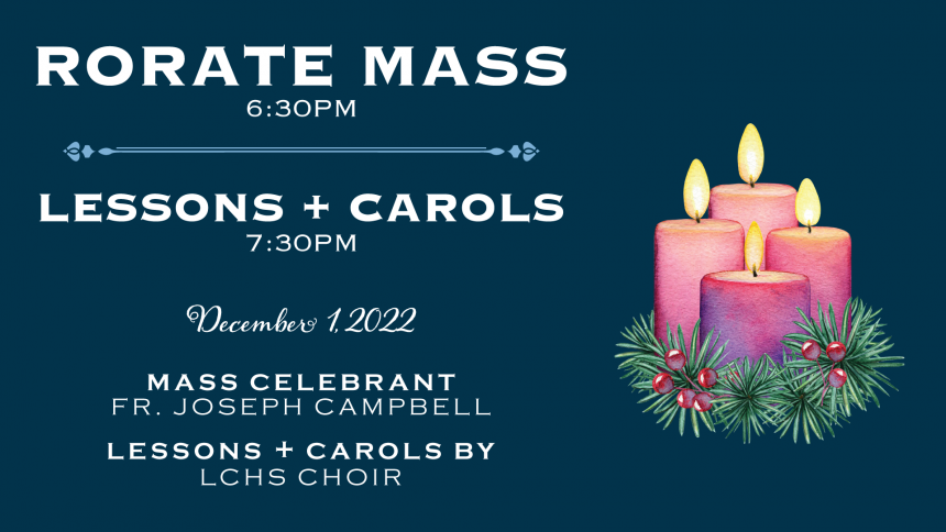 Rorate Mass with Lessons and Carols
